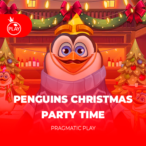 Penguins Christmas Party Time